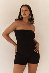 Lovey Romper Black