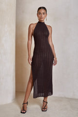 BORA DRESS in Chocolate